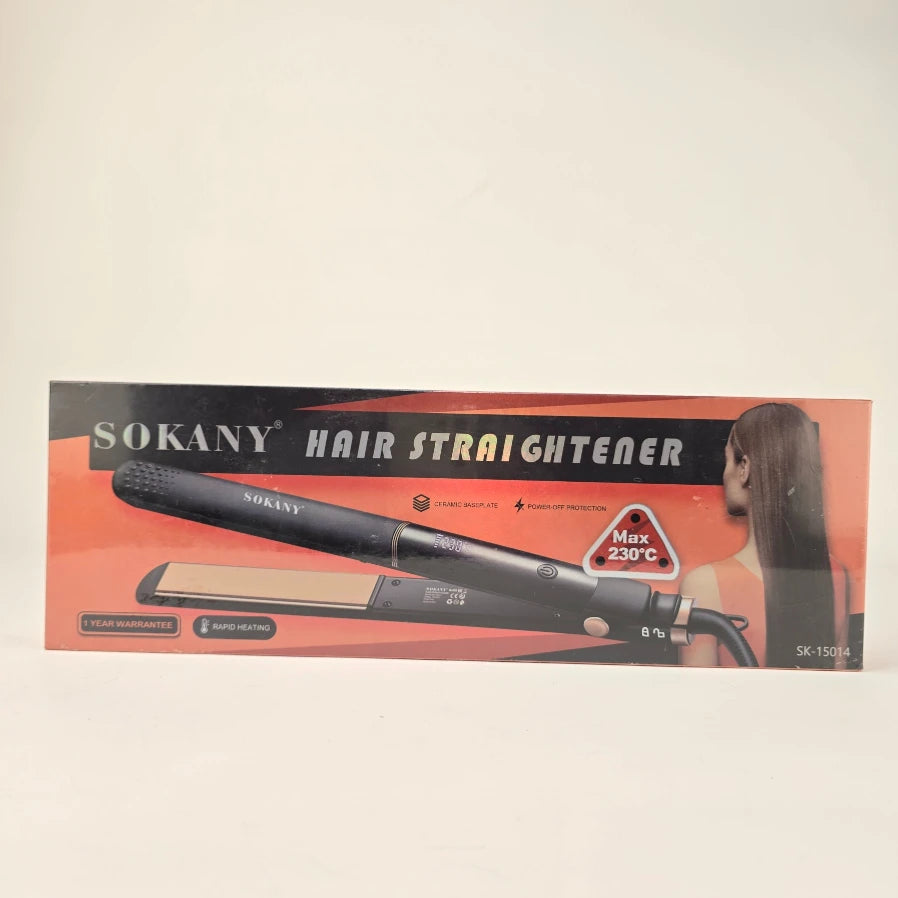 Sokany AC110 Hair Straightener | Hair Straightener With Maximum Heat Protection - khan American Tools
