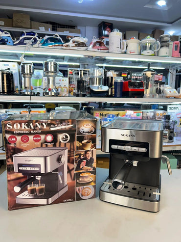 Sokany Sk 6862 Expresso Coffee Maker | Coffee Maker With  1.6L Capacity & 850W