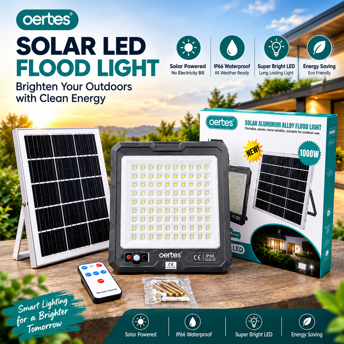 COBA CB-T106 Solar Sensor Light