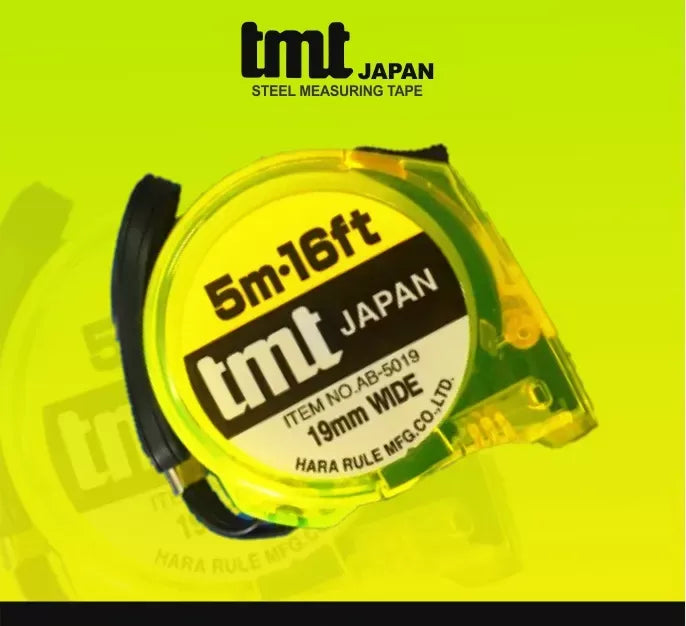 TMT JAPAN 5 MTR / 16 FT BRAKE LOCK MEASURING TAPE ( 19MM WIDE ) AB-5019