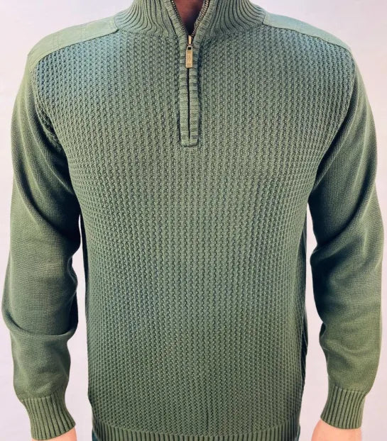 TR Jeep Jersey For Men | Sweater With Oversize Zipper