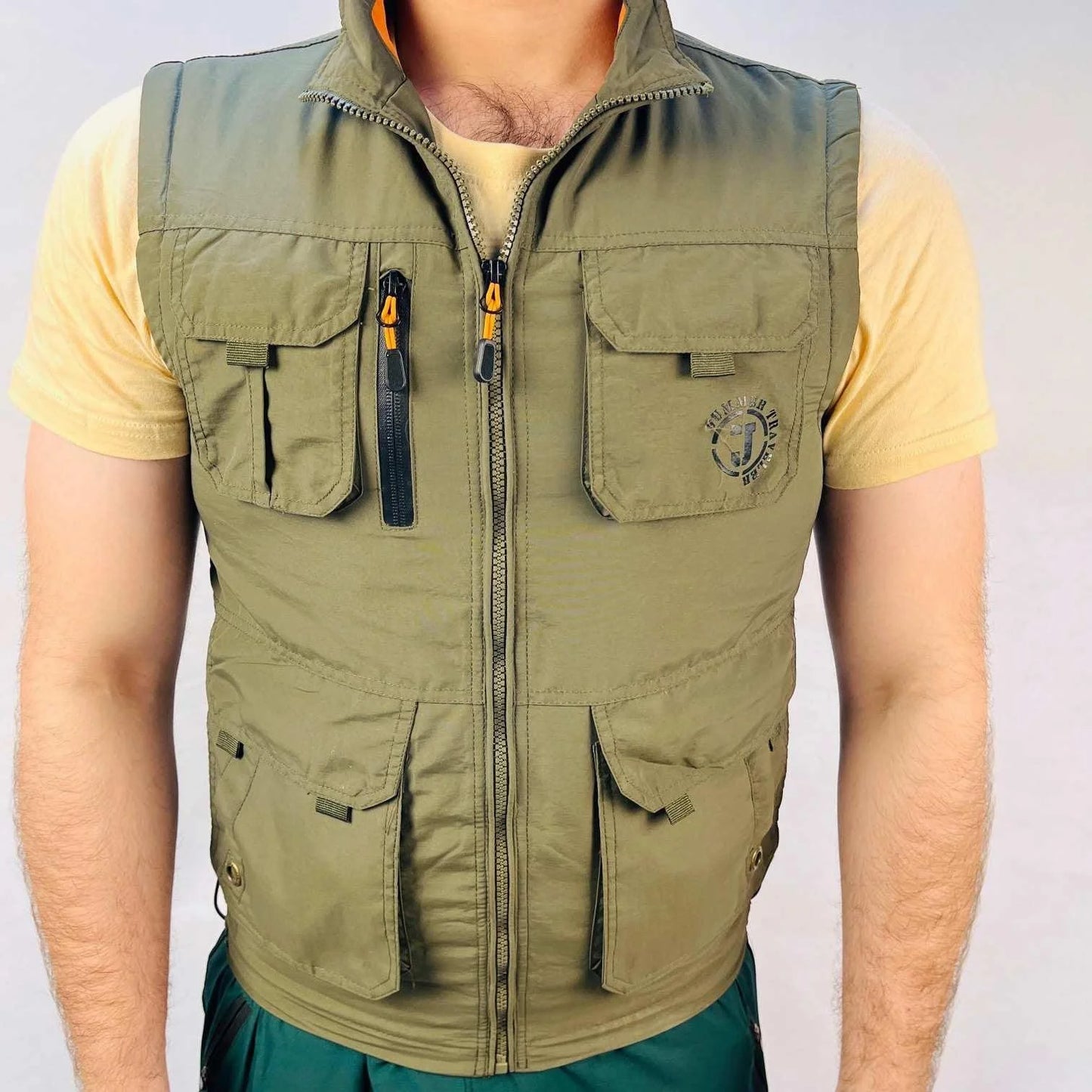 TR Jeep Sleeveless Jacket | Lightweight Multi Pocket Jacket