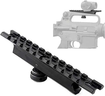 Tactical .223 M4 | M16 Carry Handle Adapter Rail Mount | M4 rail Mount for Binocular