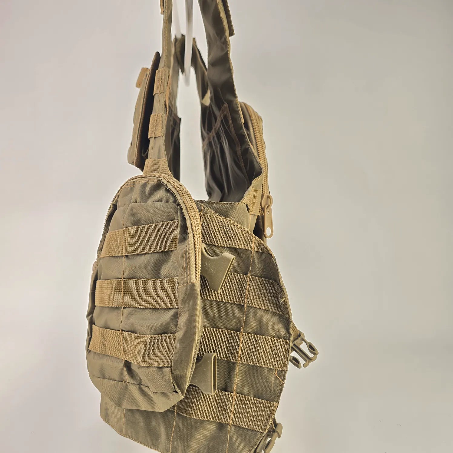 Combat Tactical Vest | Tactical Vest Hunting Camouflage Assault Molle Vest - khan American Tools