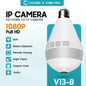 V380 Pro CCTV camera V13-B bulb Wireless WIFI Network Security Two-Way Audio Home Monitor 1 MP