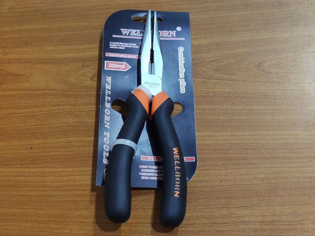 WELLBORN Long Nose Pliers 200mm/8"