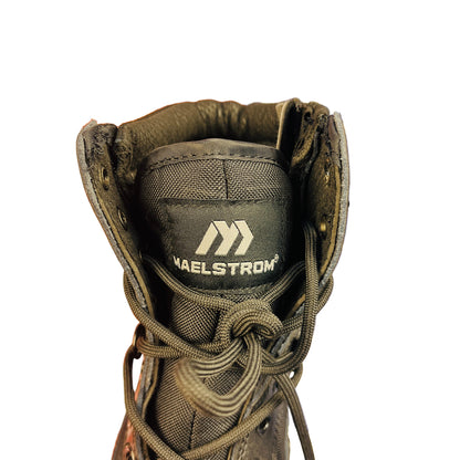 Mael Storm Army Long Shoes in Black | Waterproof Army Shoes For Men
