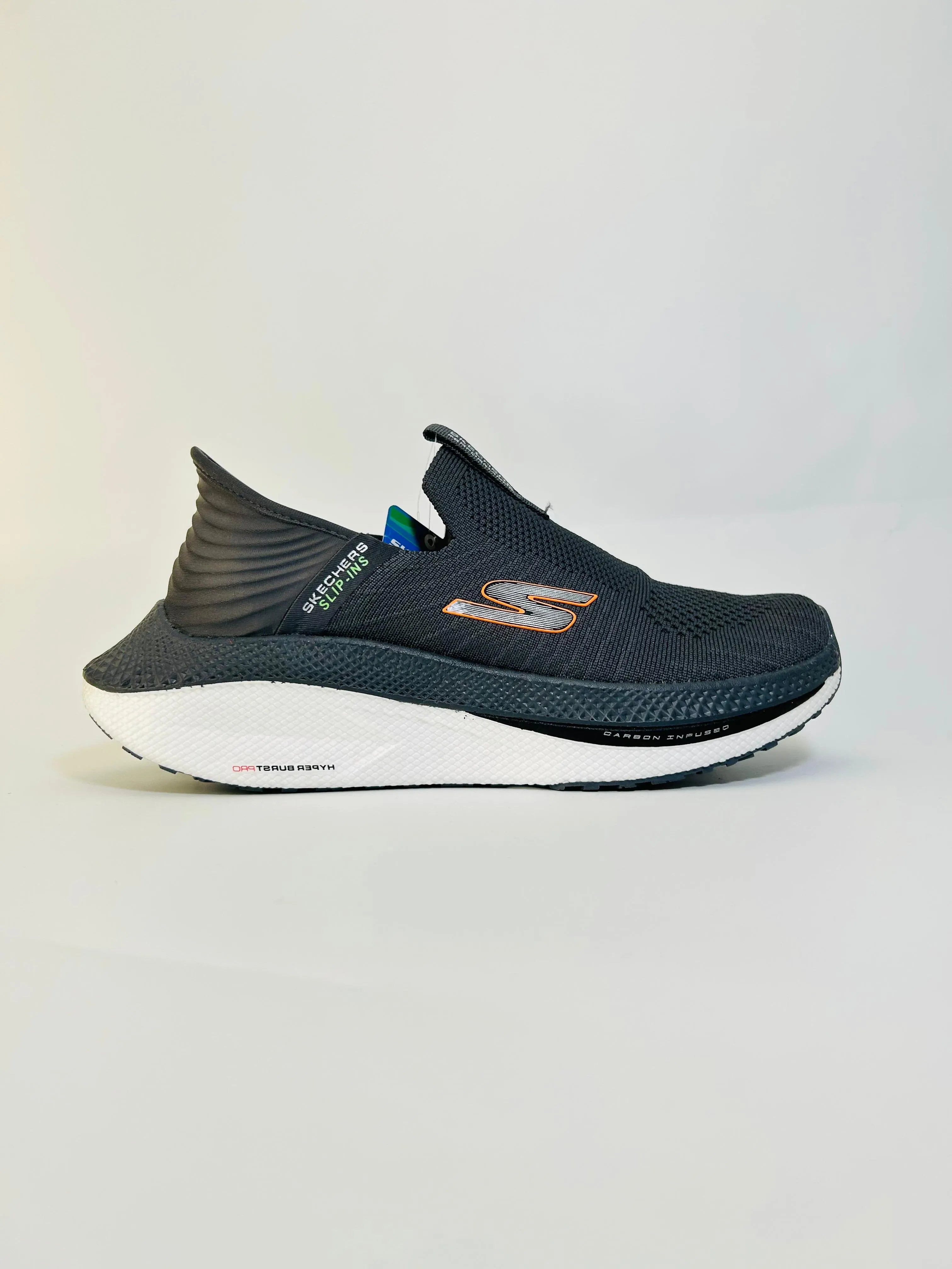 Skechers Go Walk Slip-ins Boost Dusky Black For Men - khan American Tools