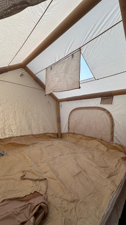 Custom Multi Persons Large Two Room Waterproof Inflatable House Air Tent Outdoor Inflatable Camping Tent