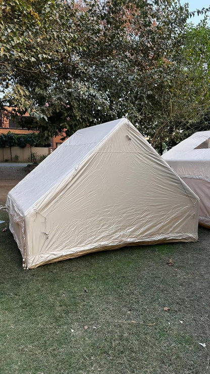 Hot Sale 5*6m Easy Setup Outdoor Waterproof Oxford Inflatable Blowup Camping Air Inflatable House Tent for Trips with Pump