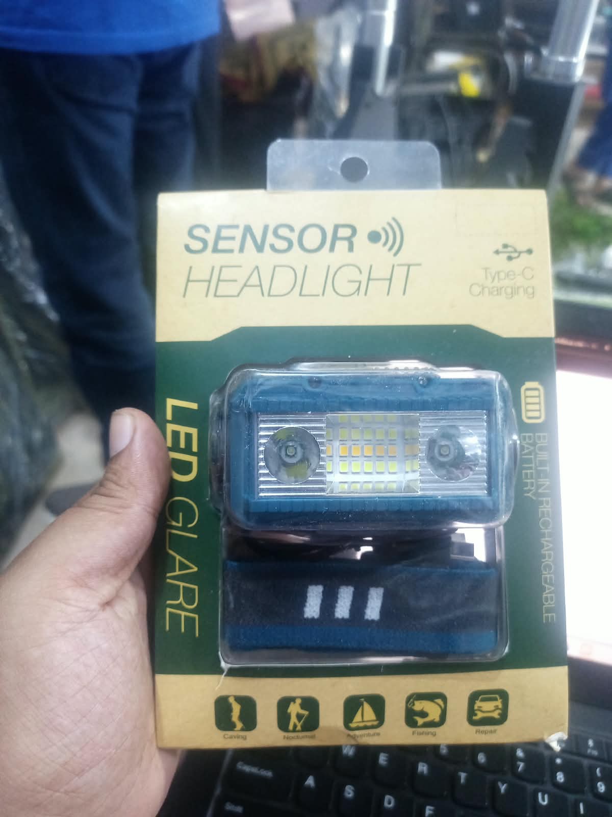 SENSOR HEADLIGHT with “LED GLARE”