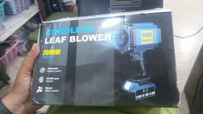 Cordless Leaf Blower F044 – 2000W High-Power Violent Fan with 7000mAh Battery
