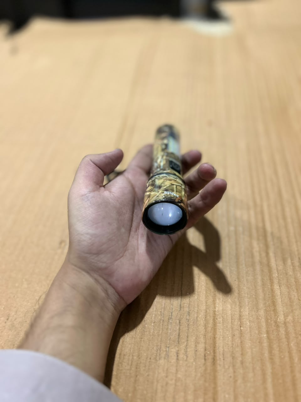 X-Balong BL-603-TG USB Rechargeable Zoomable LED Flashlight