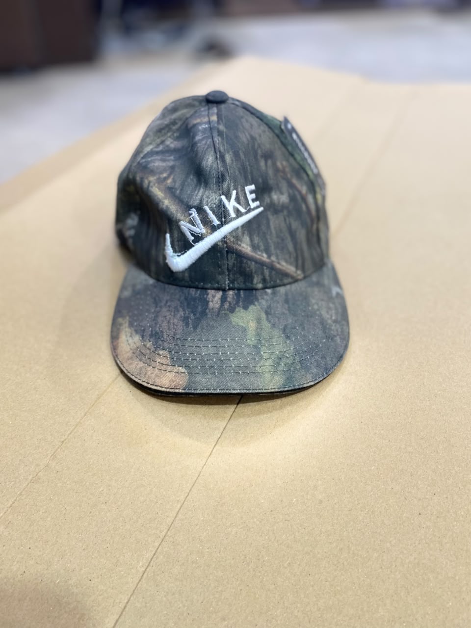 Nike Embroidered Camouflage Baseball Cap