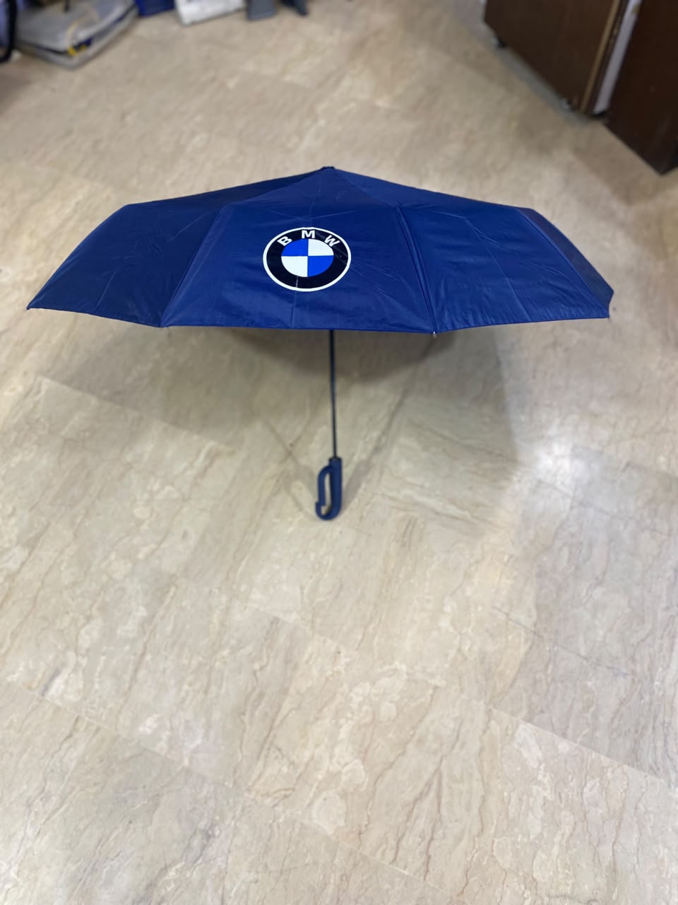 BMW Compact Folding Umbrella (Carabiner Handle)