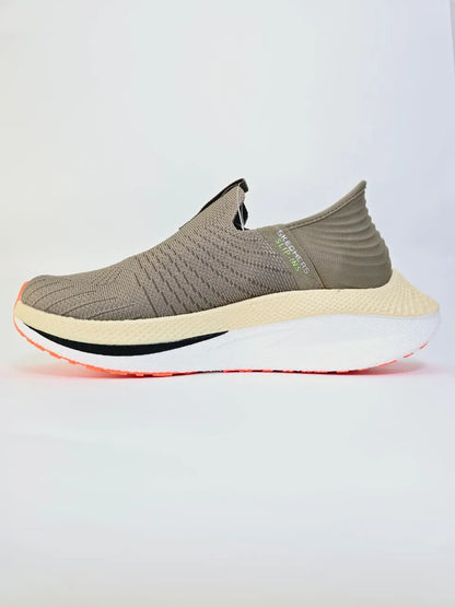 Skechers Hyper Burst Pro V2 Shoes For Men Brown - khan American Tools