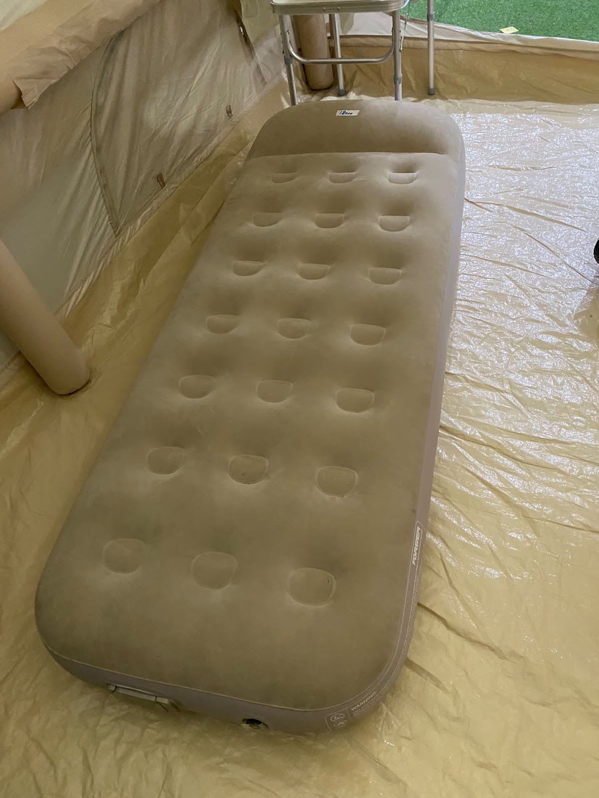 Single Person Inflatable Air Bed for Camping