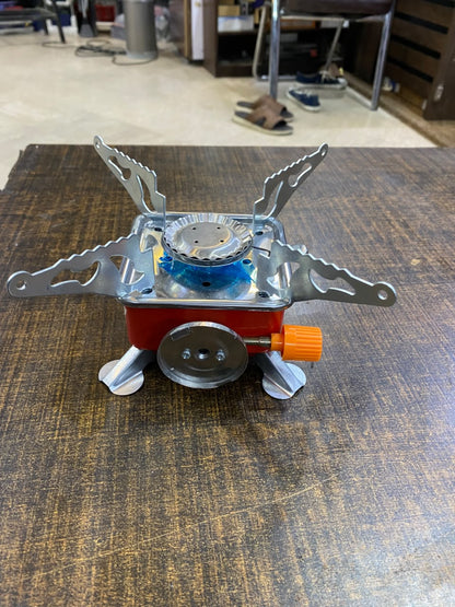 Portable Mini Camping Gas Stove – Foldable Outdoor Burner for Hiking, Picnics & BBQ