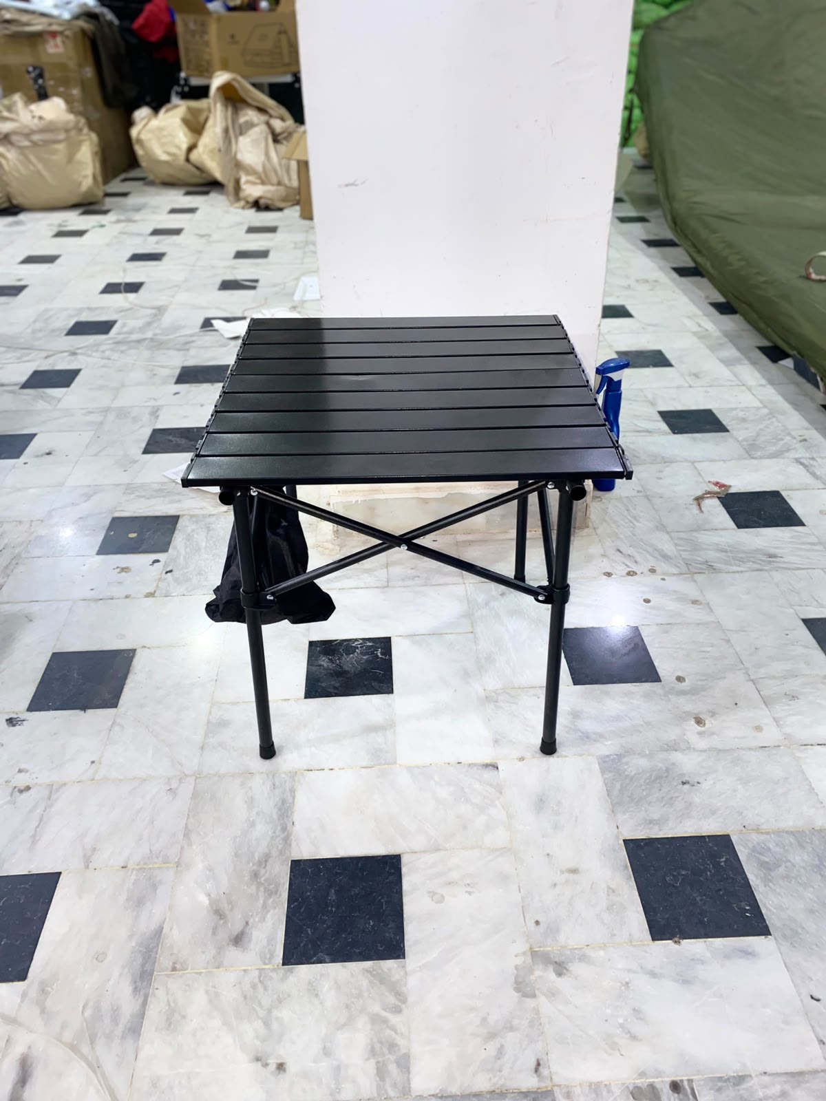 Small Portable Folding Aluminum Camping Table – Lightweight & Compact Outdoor Table