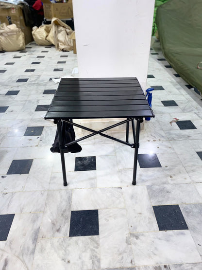 Small Portable Folding Aluminum Camping Table – Lightweight & Compact Outdoor Table
