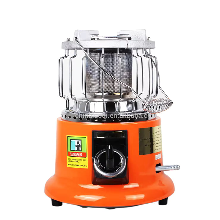 Natural Gas Heater Multifunctional Heating Stove Portable Camping Fishing Heater Household Courtyard Winter Warm Stove