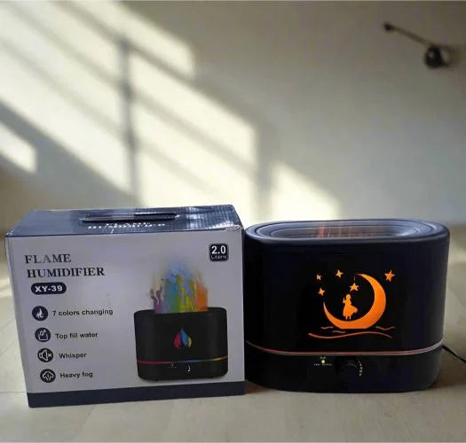 Flame Humidifier 2.0 Litters | XY-39 Air Purifier - khan American Tools
