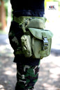 Men's Military Drop Leg Bag Panel | Drop Leg Bag Utility Waist Belt Pouch Pack Casual