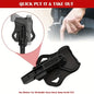 Black 360° Adjustable Quick Draw Holster | Weapon Holster for Glock - khan American Tools