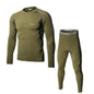 5.11 Men’s Thermal Underwear Set, Compression Base Layer Sports Long Johns Fleece Lined Winter Gear Running Skiing