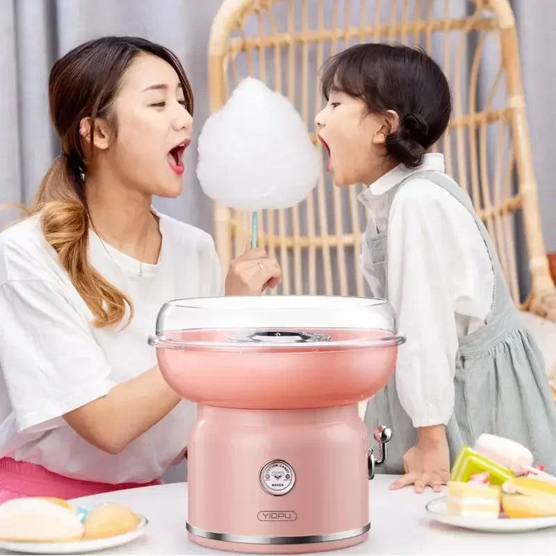 Kiwi Happy Cotton Candy Machine SBL-2810C | Mini Cotton Candy Machine - khan American Tools