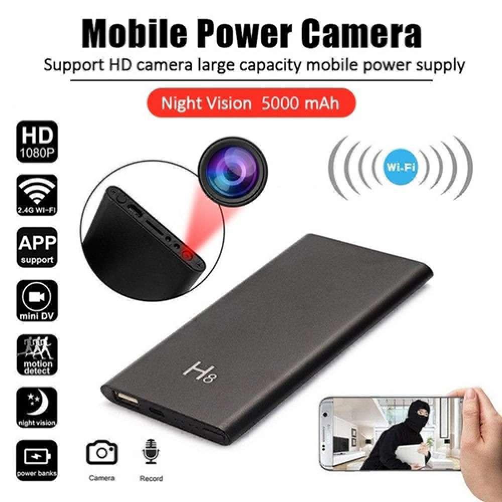 h8 hd power bank spy camera - khan American Tools