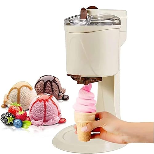 RAF R0901Y Ice Cream Machine | Automatic Ice Cream Machine with 1.0L Capacity - khan American Tools