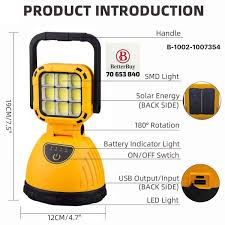 Hi Sheen HS-8033C Solar Light | Multifunctional Solar LED light - khan American Tools