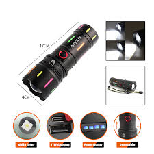 COBA LED Flashlight 2000M Range | Long Range Torch Light - khan American Tools