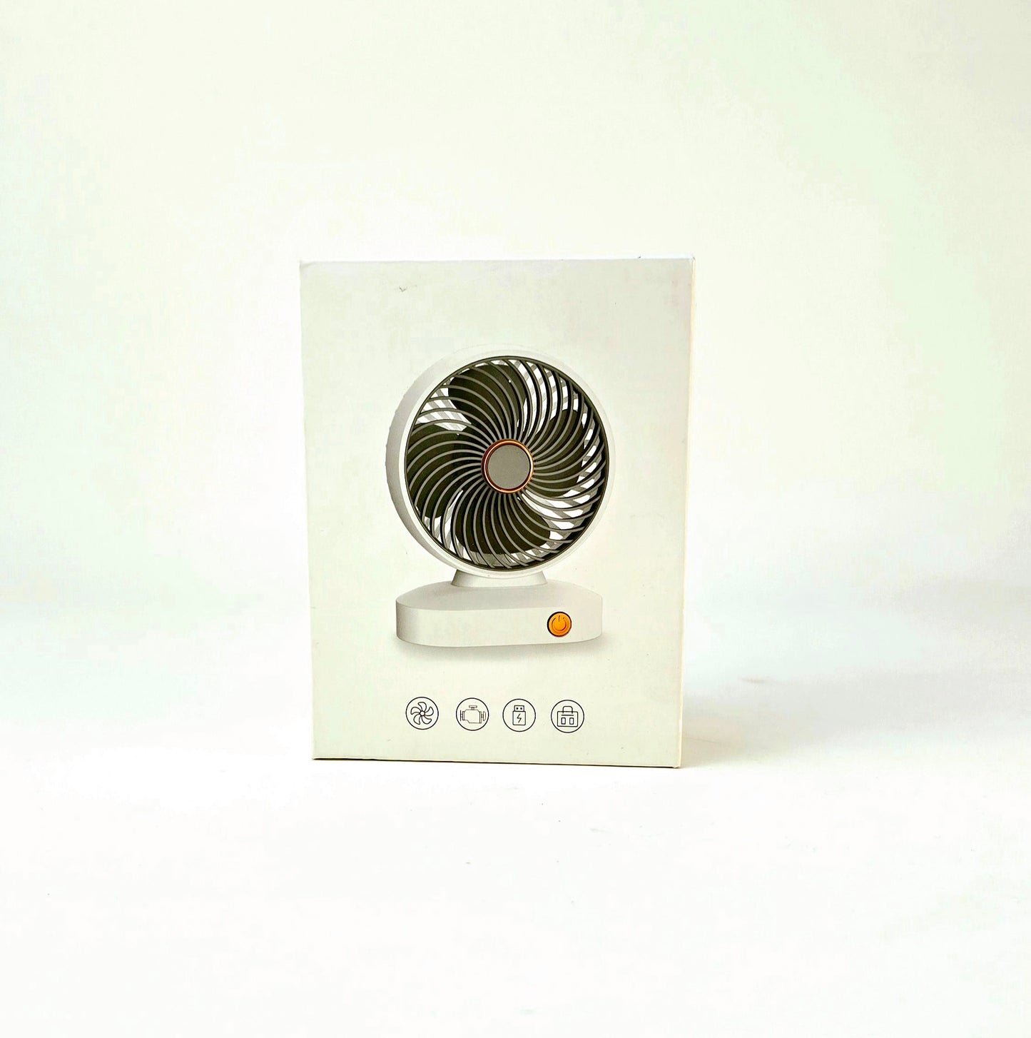 Mini Fan, USB Fan, Cute Desk Fan, Purple Table Fan, 