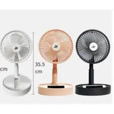 JIA HAO FOLDING FAN JH-2028 | Rechargeable Folding Fan With Li-ion Battery 3600mA - khan American Tools
