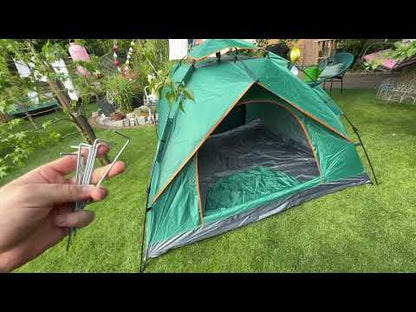 Double Layer Waterproof Automatic Tent | Water proof 4 Person Automatic Dome