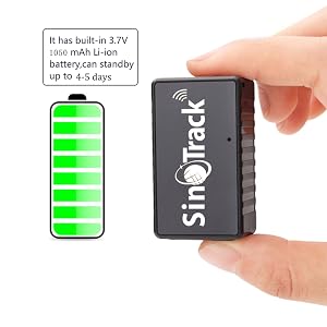SinoTrack ST-903 GPS Tracker Car Mini GPS Tracker Locator Real-Time Location Hidden Tracking Device with Voice Monitor for Cars Motorcycles Truck Taxi Kids Persons