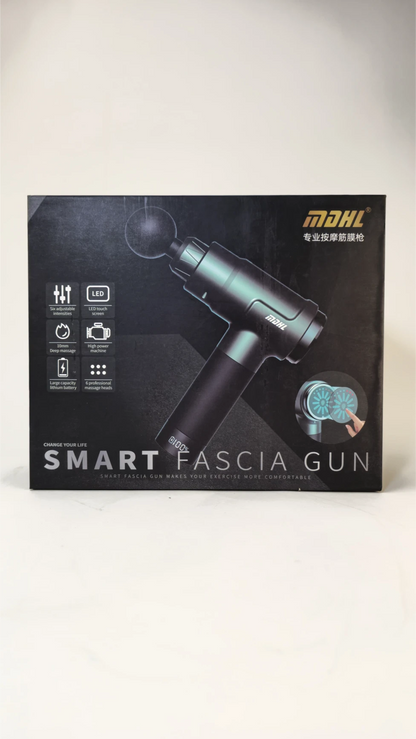 Smart Fascia Gun | Fascial Gun Deep Muscle Fitness Massager | Best Quality Massager