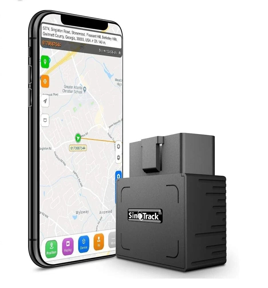 SinoTrack GPS Tracker for vehicles, Real-Time OBD Car GPS Tracking Device