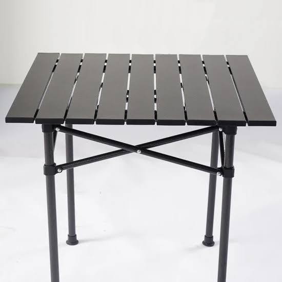 Small Portable Folding Aluminum Camping Table – Lightweight & Compact Outdoor Table