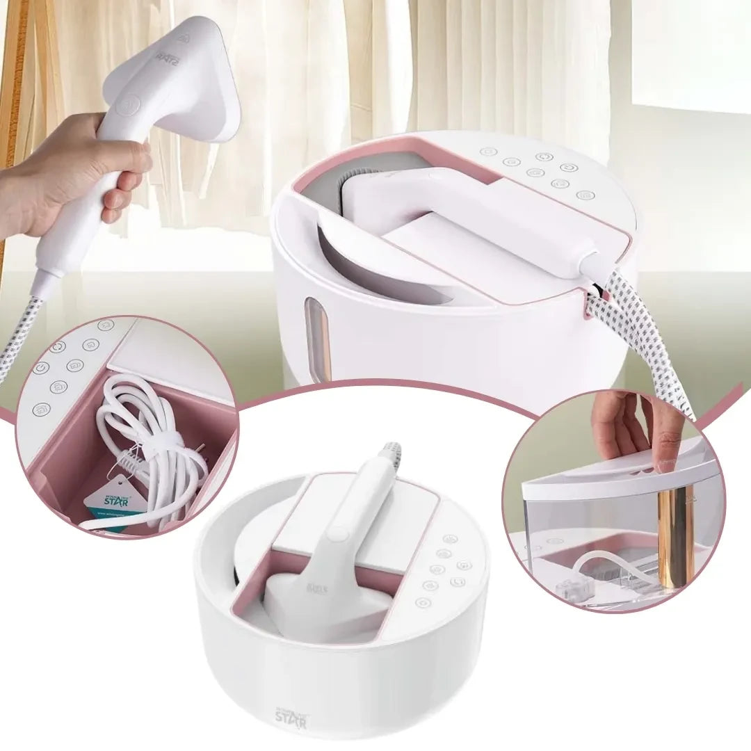 Demeluxy SE01 Garment Steamer | Steam Iron With 2180W Power - khan American Tools