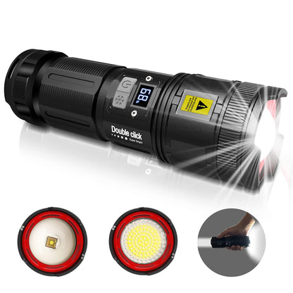 Coba cb-x6-tg Dual Light Source White Laser Flashlight