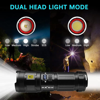 Coba cb-x6-tg Dual Light Source White Laser Flashlight