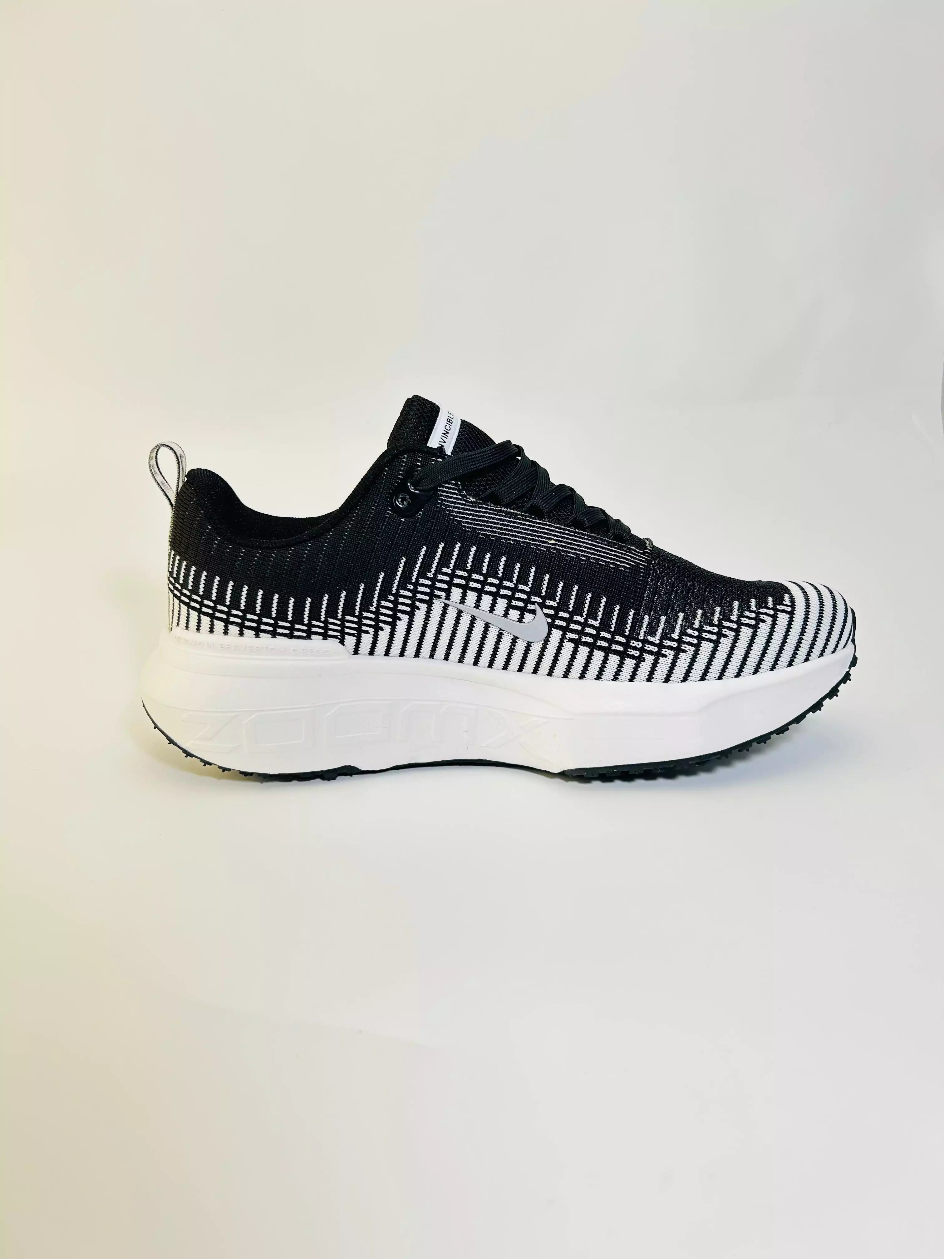 Nike Invisible Zoom X 3 Road Unisex White & Black Shoes For Men - khan American Tools